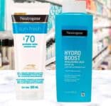 Neutrogena Kit Protetor Solar Sun Fresh FPS70 200ml + Hidratante Corporal Hydro Boost 400ml