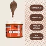 Pasta de Amendoim com Cookies de Chocolate (300g) Naked Nuts