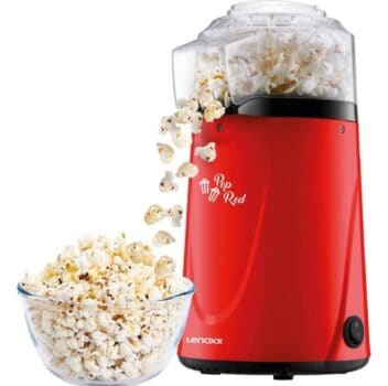 Pipoqueira Elétrica Lenoxx Pop Red PPC953 Vermelha 127V