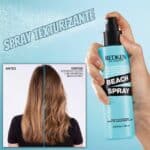 Redken Spray Texturizante Beach Spray | Promove efeito ondas de praia | Sem sal marinho | Para todos os tipos de cabelo | Volume instantâneo | 125ml