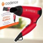 Secador de Cabelo Cadence Rouge Style, Bivolt, Vermelho, 1200 W/1000W, SEC185