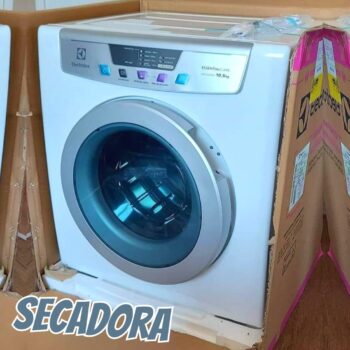 Secadora de Roupas de Parede e Piso Electrolux - Turbo Compacta 10,5kg 12 Prog de Secagem SVP11