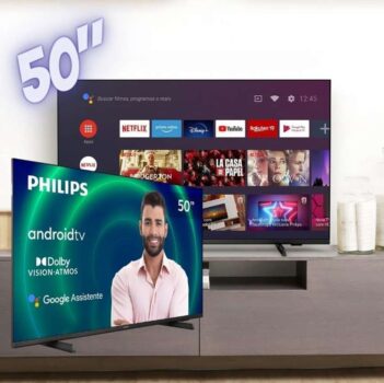 Smart Tv 50'' 4k Uhd Android Tv 50pug7406 Philips