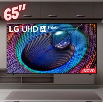 Smart TV 65" 4K LG UHD ThinQ AI 65UR9050PSA HDR Bluetooth Alexa Google Assistente Airplay2 3 HDMI