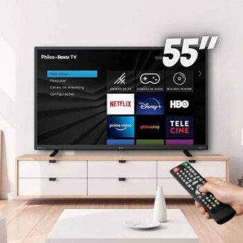 Smart Tv Philco 55" 4k Led Android Ptv55g2sagssbl - Bivolt