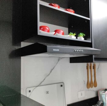 SUGGAR DEPURADOR DE AR SLIM 60CM 3 VEL. PRETO 110V DPS161PT