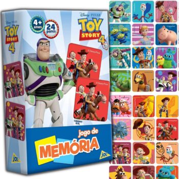 Toy Story 4 - Jogo de Memória - Toyster Brinquedos