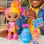 Baby Alive, Boneca Bebê Star Besties, Rosa e Amarelo