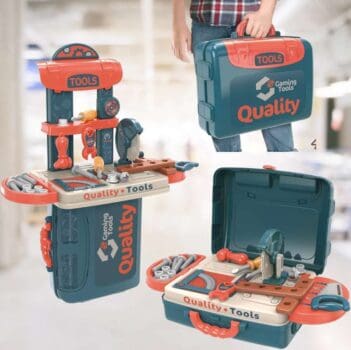 Bancada De Ferramentas Infantil Oficina Tools Replay Kids