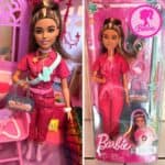 Barbie O Filme Boneca Terno de Moda Rosa para crianças a partir de 3 anos