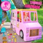 Barbie Profissões Veículo de Brinquedo Caminhão de Limonada para crianças a partir de 3 anos