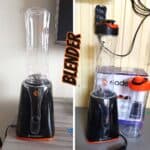 Blender Cadence Zoop Contrast com 2 Jarras, 110V, Preto e Laranja, BLD701