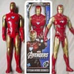 Boneco Marvel Avengers Titan Hero, Figura de 30 cm Vingadores - Homem de Ferro - F2247 - Hasbro, Vermelho e dourado