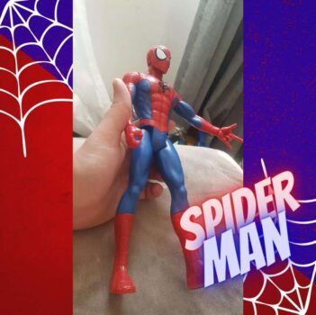 Boneco Marvel Spider-Man Titan Hero Series, Figura de 30 cm - Homem Aranha - E7333 - Hasbro, Vermelho, azul e branco