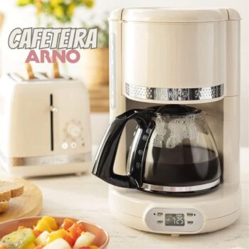 Cafeteira Arno Soleil Marfim para Café em Pó - SFCM
