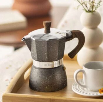 Cafeteira italiana stone&wood 180 ml cz - TOGNANA