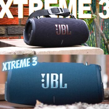 Caixa De Som Bluetooth Xtreme 3 50w À Prova D'água Preta Jbl 110V/220V
