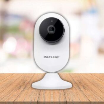 Câmera Ip Interna Inteligente Wi-fi Hd 3.6mm Branco