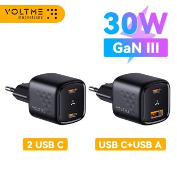 Carregador Rápido Voltme 30W