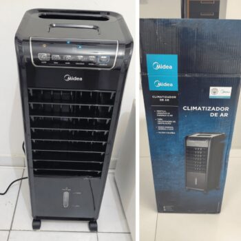 Climatizador de Ar Frio, 60W, 4,5L, Midea Preto 220V, AKAP2