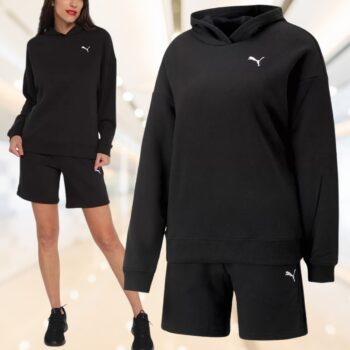 Conjunto Puma Loungewear Short Suit Feminino