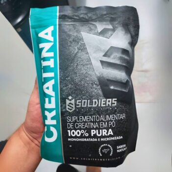Creatina Monohidratada 150g - 100% Pura Importada - Soldiers Nutrition