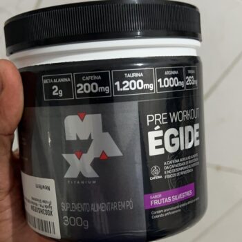 Egide Pre-Workout 300G Max Titanium (Frutas Silvestres)