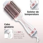 Escova Secadora, Mondial, Branco/Rose Gold, 1200W, Bivolt - ES-50