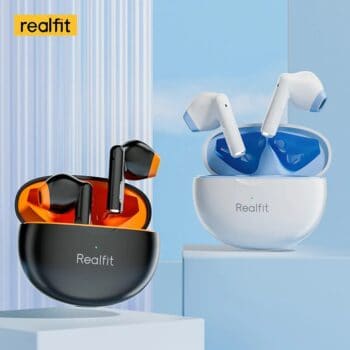 Fone de ouvido Bluetooth Realfit F2 Cupom