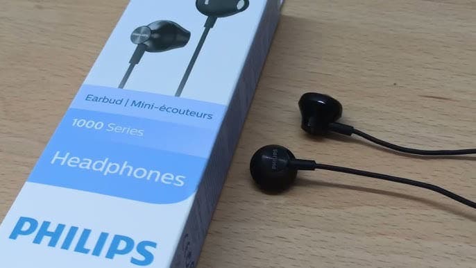 Fone de Ouvido Philips com Microfone - Preto