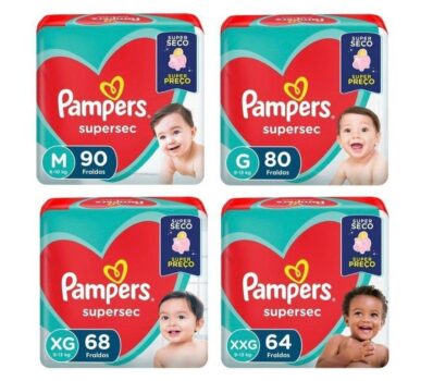 Fralda Pampers Supersec