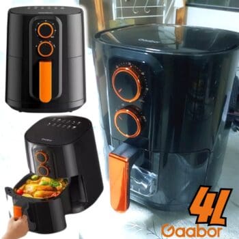 Fritadeira Elétrica Gaabor 4l Sem Óleo Air Fry 1400w 110v