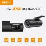 IMOU Car Dash Cam com Visão Noturna, DVR + Cartão de 32GB