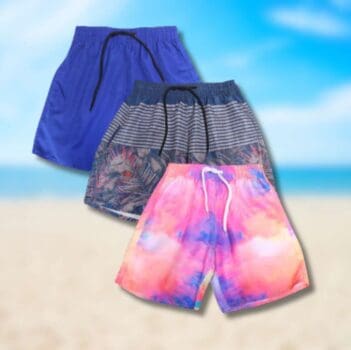 Kit Short Wall Sortido Masculino 3 Peças