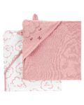 Kit toalha de banho bebê 2 peças pequena ovelha multicor | Carter's