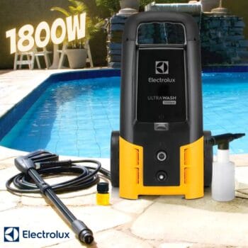 Lavadora deAltaPressãoElectrolux 2200 PSI Ultra Washcom Bico Turbo e Engate rápido (UWS31)