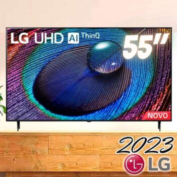 LG, 55UR9050PSJ, Smart TV 55" 4K UHD ThinQ AI 55UR9050PSA HDR Bluetooth Alexa Google Assistente Airplay2 3 HDMI, Ashed Blue
