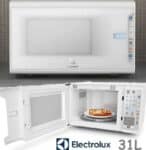 Micro-ondas Electrolux 31L Branco com Painel Integrado e Display Econômico (MI41T)