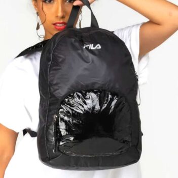 Mochila Running, FILA, Unisex, Preto