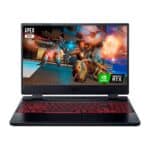 Notebook Gamer Acer Nitro 5 AMD Ryzen 5 7535HS, 8GB, NVIDIA RTX 3050, SSD 512GB, 15.6 Full HD, Linux Gutta, Preto - AN515-47-R5SU