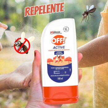 Off Repelente Active Loção 100ml