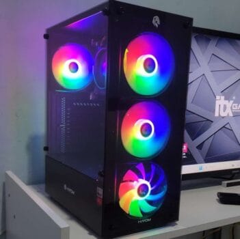 PC Gamer ITX Arena, Ryzen 5 5600G, Radeon Graphics Vega 7, 16GB Ram, SSD 480GB, Gabinete RGB