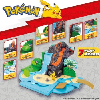 Pokemon - Playset Vulcao