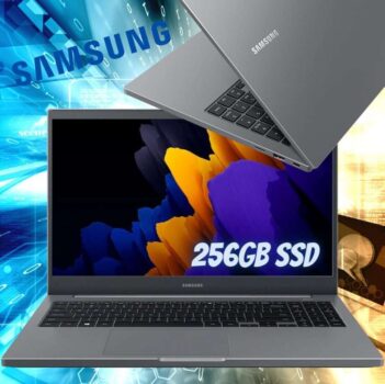 Samsung Book Intel Core i3-1115G4, Windows 11 Home, 4GB, 256GB SSD, 15.6'' Full HD LED, NP550XDA-KV3BR, Cinza