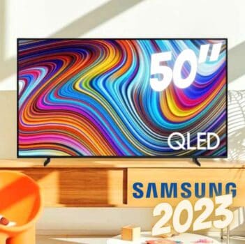 Samsung Smart TV QLED 4K Q60C 2023 Modo Game Tela sem limites 50"
