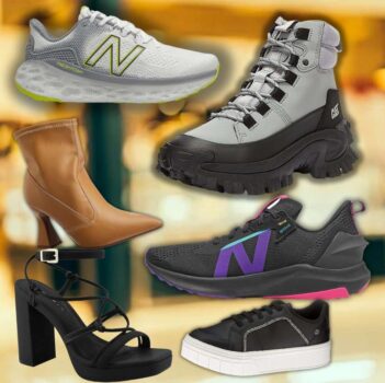 Seleção 50% OFF na seção de tênis e sapatos