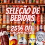 Seleção de Bebidas com 25% de Desconto