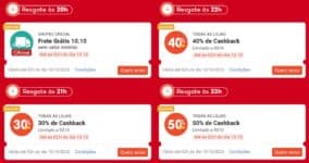 Shopee 10.10 - Cupons para resgatar