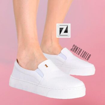 Slip On Santa Lolla Lona Básico Feminino