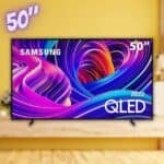 Smart TV 50" Samsung Q60B Qled 4K 3 HDMI 2 USB Wi-Fi - 2022